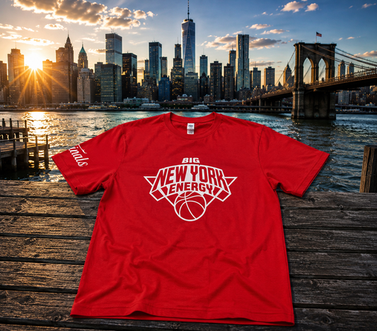 RED BIG NEWYORK ENERGY T-SHIRTS