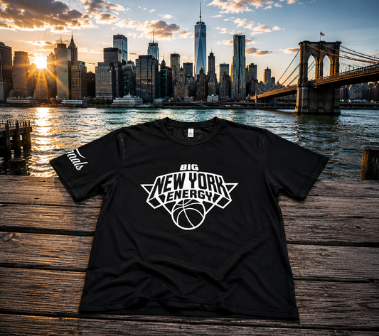 BLACK BIG NEWYORK ENERGY T-SHIRT