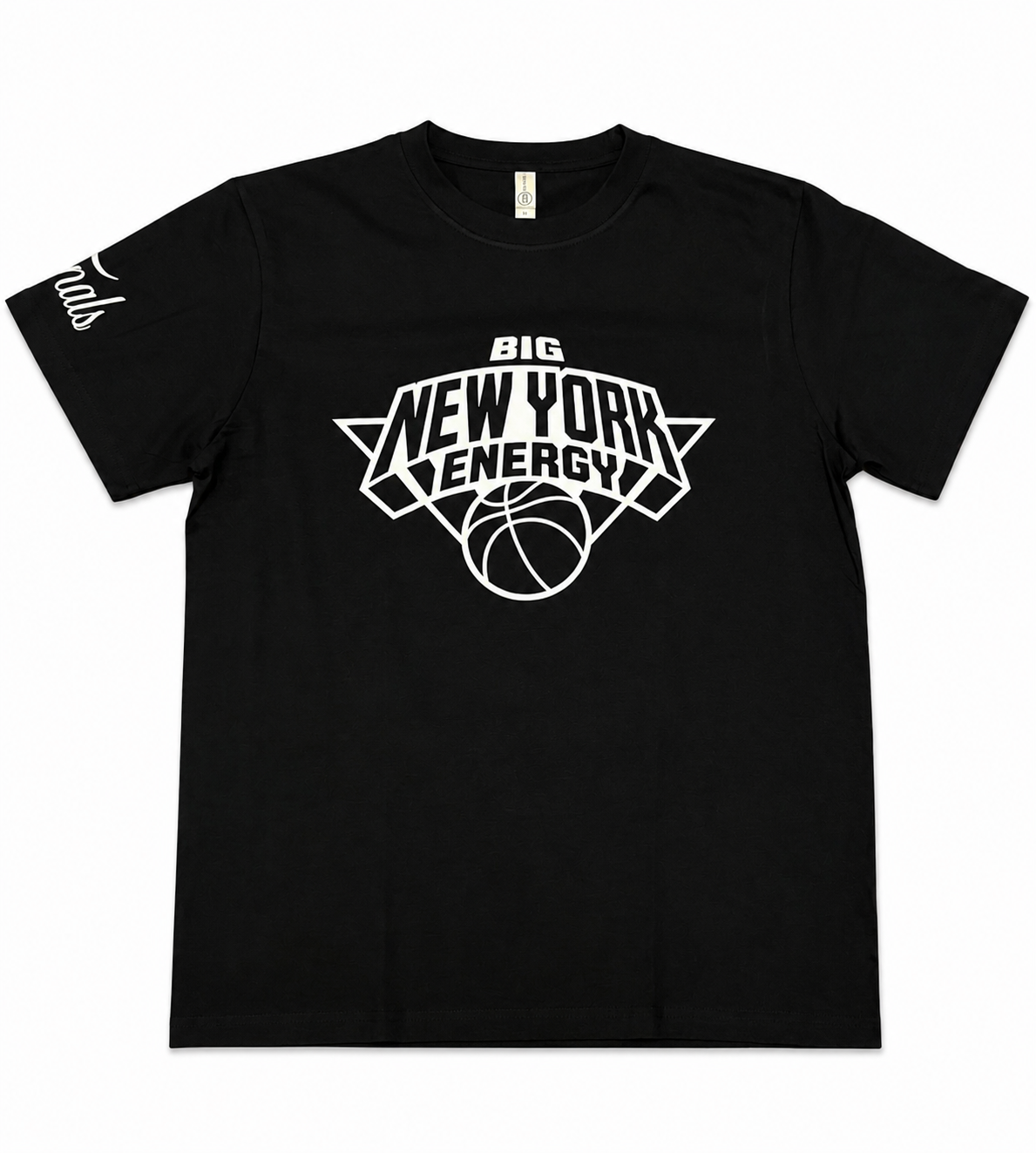 BLACK BIG NEWYORK ENERGY T-SHIRT