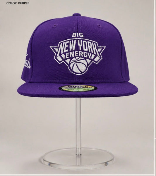 BIG NEWYORK ENERGY SNAPBACK HAT