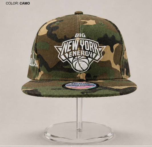 BIG NEWYORK ENERGY SNAPBACK HAT.