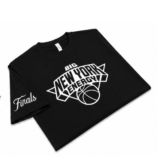 BLACK BIG NEWYORK ENERGY T-SHIRT